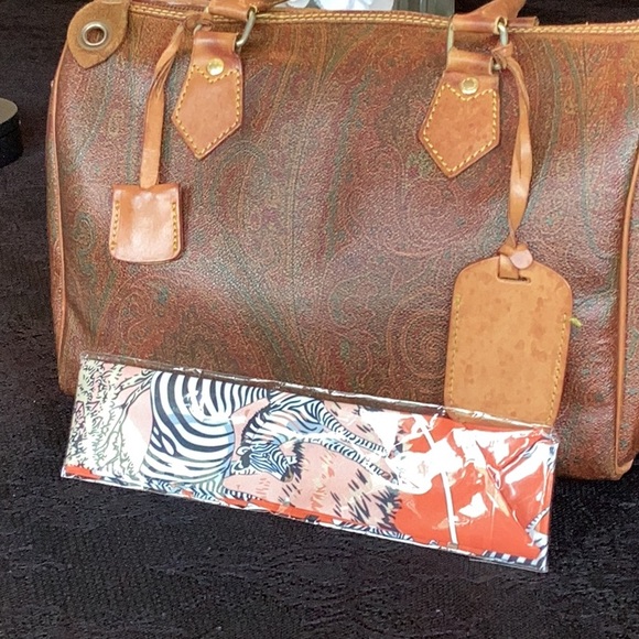 EUC Vintage ETRO BOSTON BAG - Picture 10 of 10